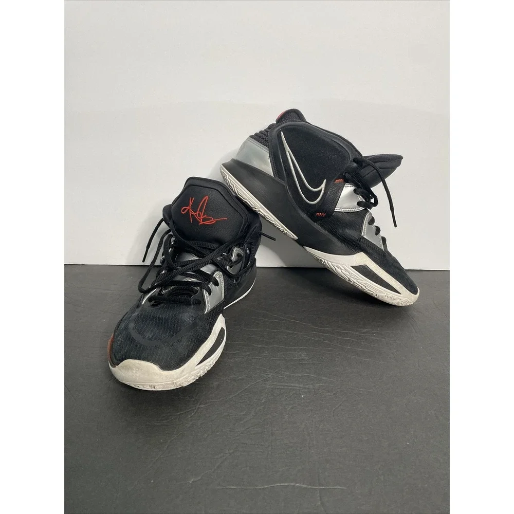 Kyrie Nike Infinity Fire And Ice Black Sneakers Basketball Shoes Mens Size 10 US